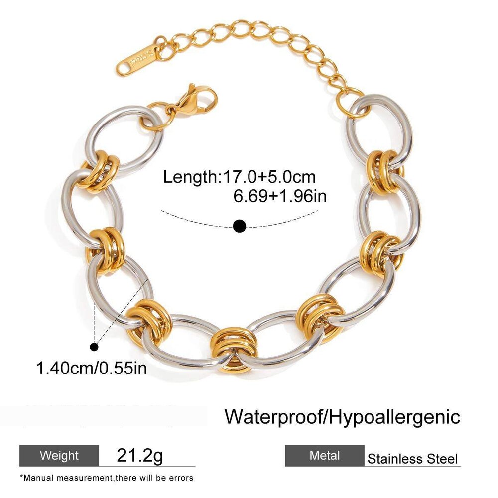 Classic Chain Stainless Steel Waterproof Bracelets