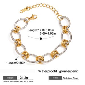 Classic Chain Stainless Steel Waterproof Bracelets h5