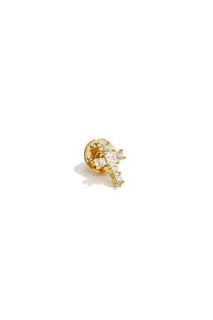 Brooches Clover Simple Stainless Steel Daily Accessories h5 Picture4
