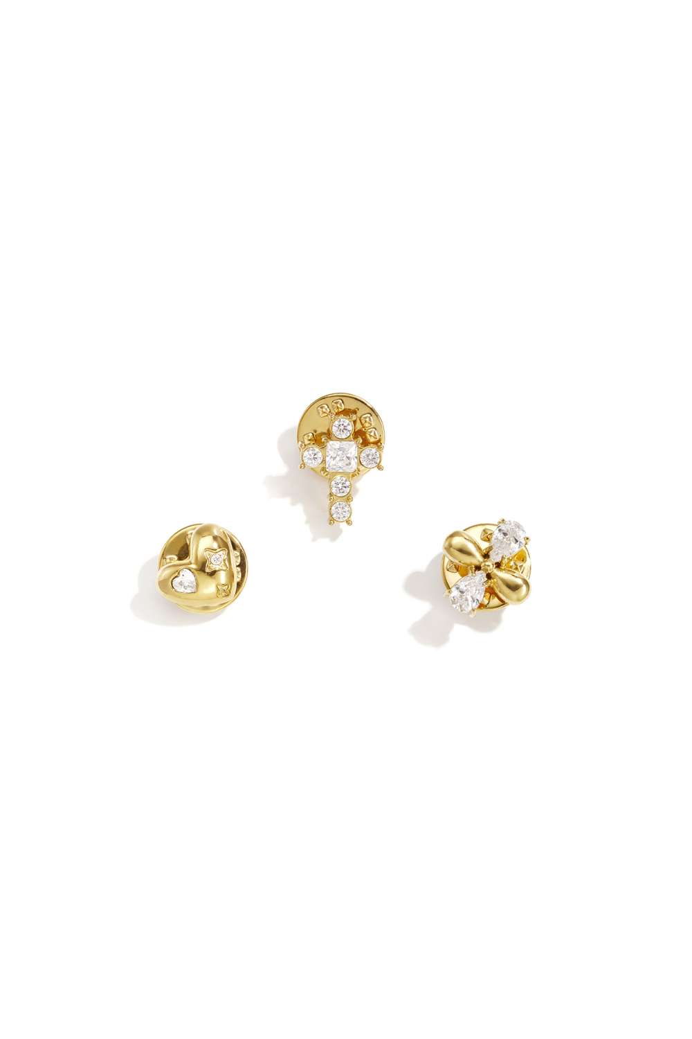 Brooches Clover Simple Stainless Steel Daily Accessories