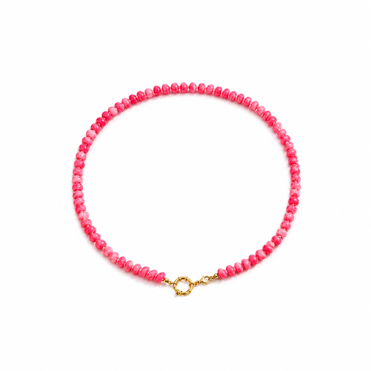 Collana Da Donna Con Perline Di Vetro Della Serie Romantica Sweet Beads.