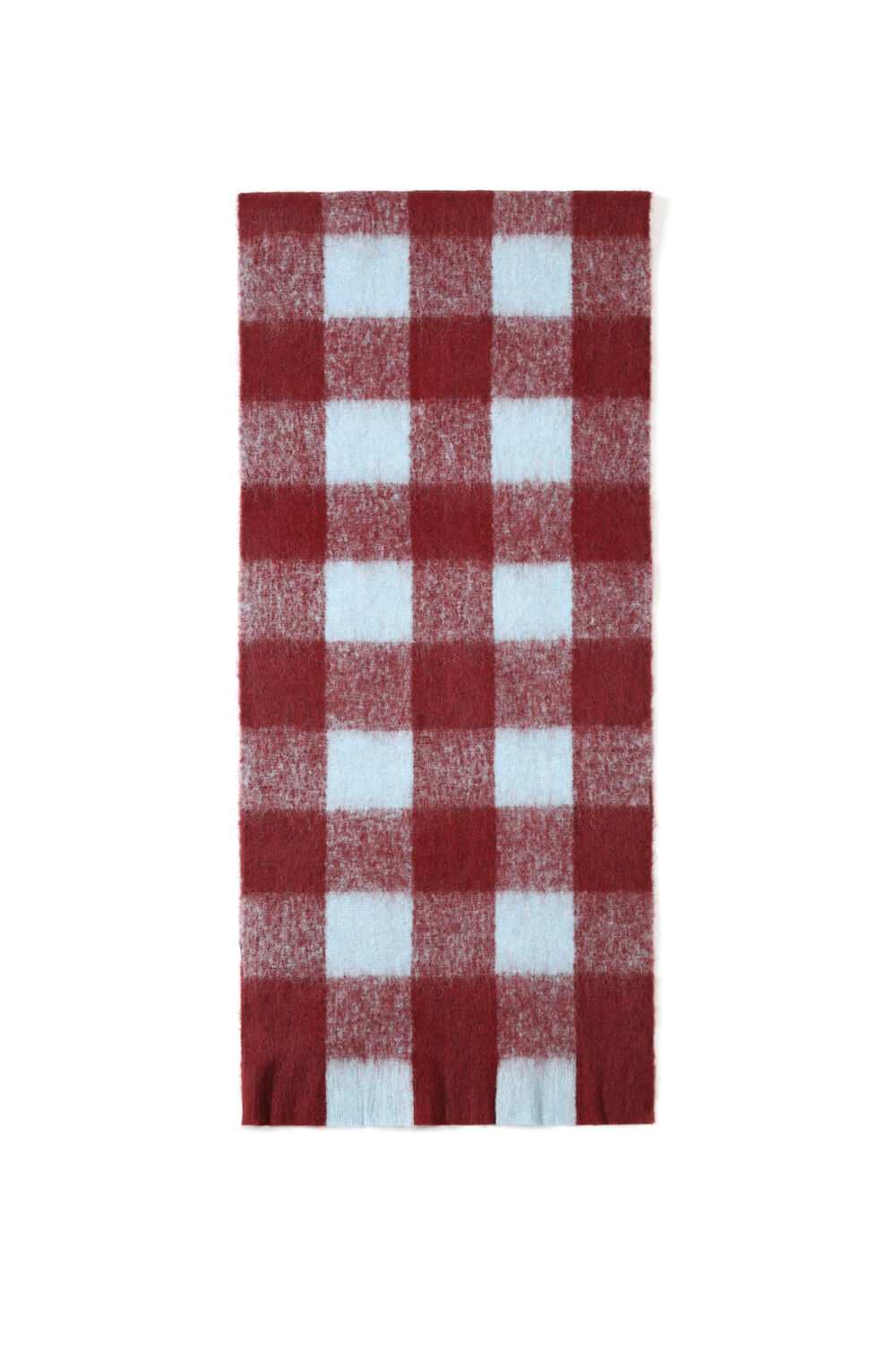 Winterschals, Kariert, Schlicht, Polyester, Alltagsaccessoires