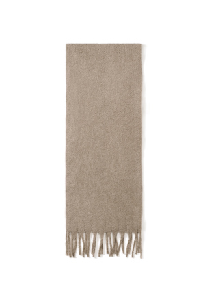 Winter Scarves Solid Color Simple Polyester Daily Accessories h5 