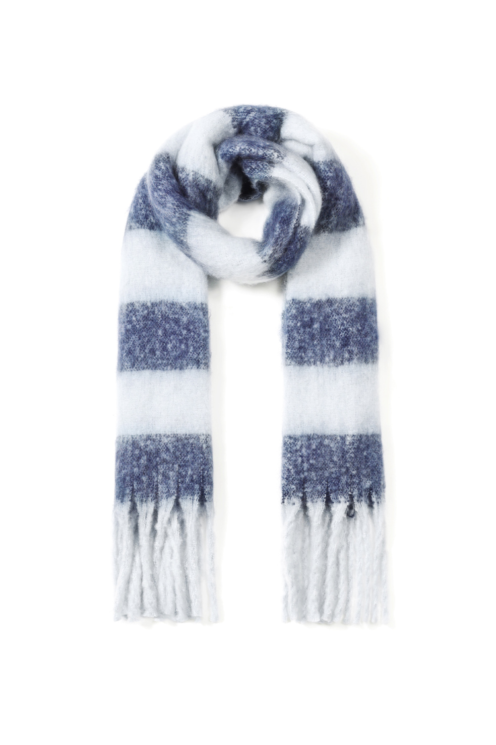 Winterschals, Gestreift, Lässig, Polyester, Alltagsaccessoires h5Bild2