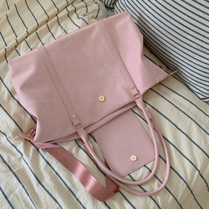 Casual Style None Solid Color Premium Quality Pu Women's Square Sports & Travel Bags h5 Picture4
