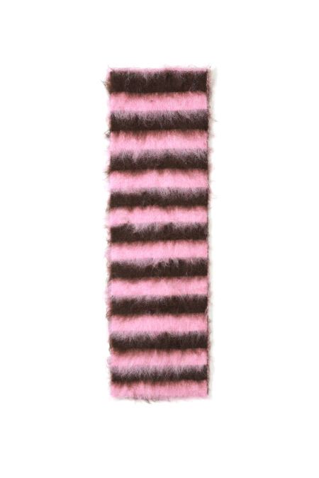 Wintersjaals met strepen, casual, polyester, dagelijkse accessoires