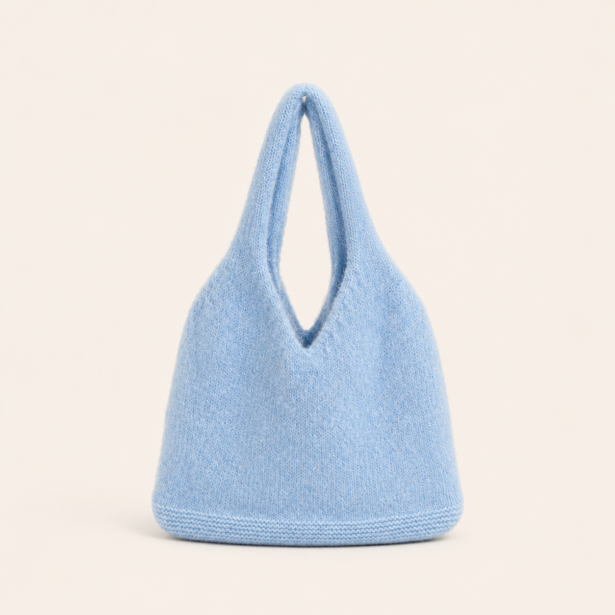 Casual Style Fluffy Woven Solid Color Woven Wool Polyester Blend Women's Square Bag Shoulder Bags
