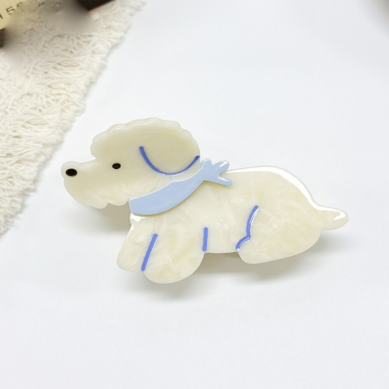 Simple Series schattige dieren cartoon PVC haarklauwen