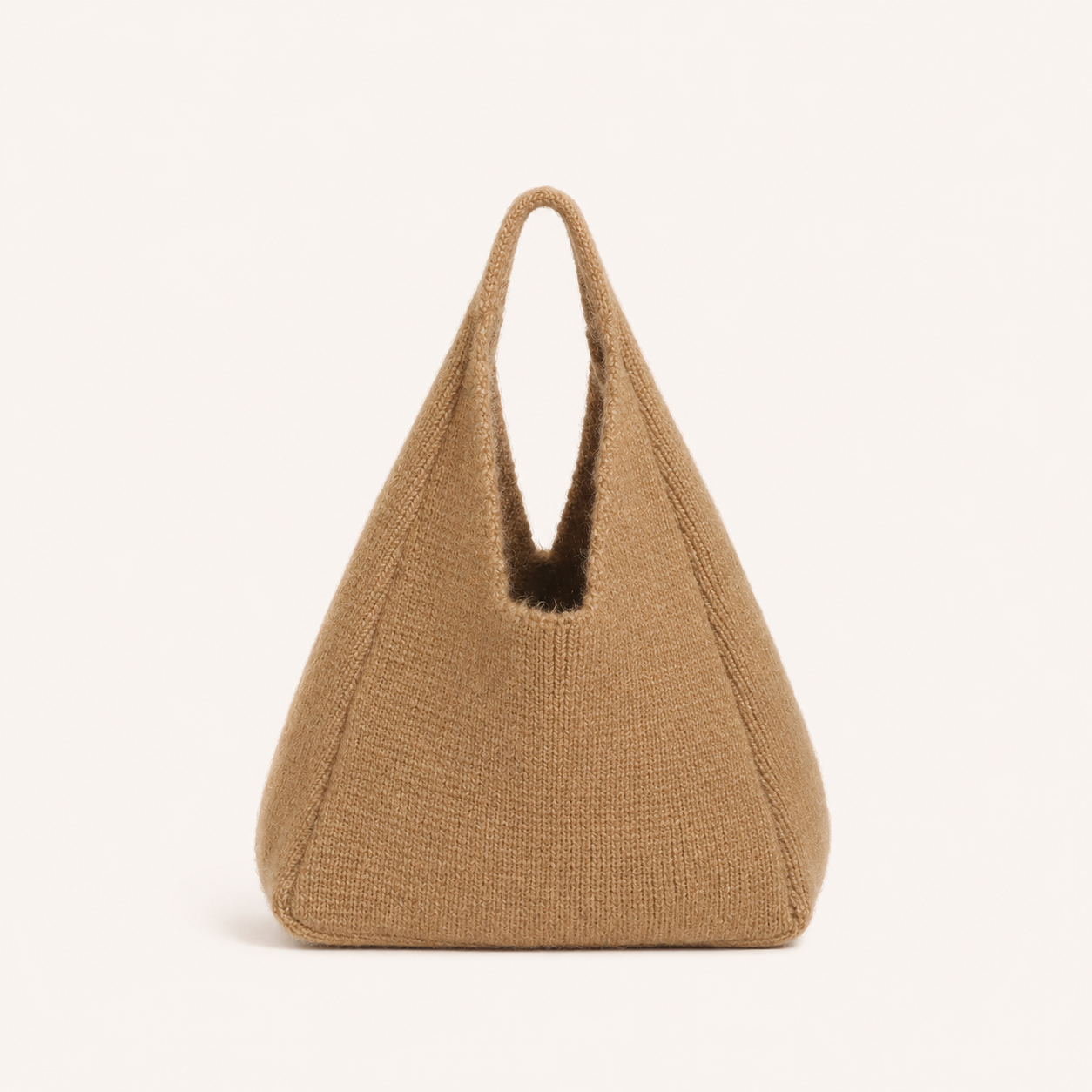 Casual Style Fluffy Woven Solid Color Woven Polyester Women's Trapezoid Bag Handbags 2