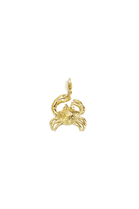 Crab jewelry charm