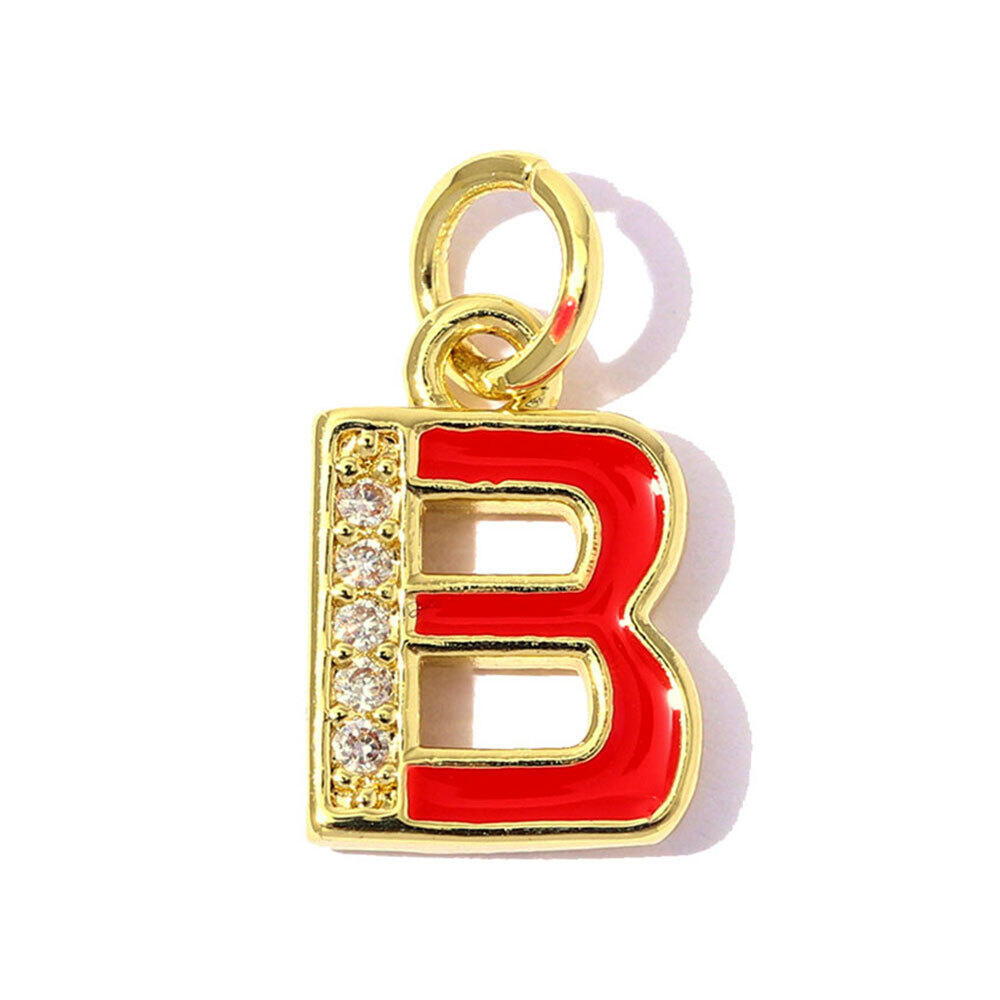 Eenvoudige Serie Doe-Het-Zelf Letterhangers In Koper-Goudkleur Voor Dames Afbeelding2