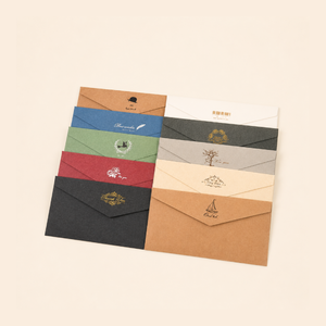 Enveloppes D'Emballage En Papier Uni Rose À Motif Animal, Collection Simple Series Daily Letter h5 Image2
