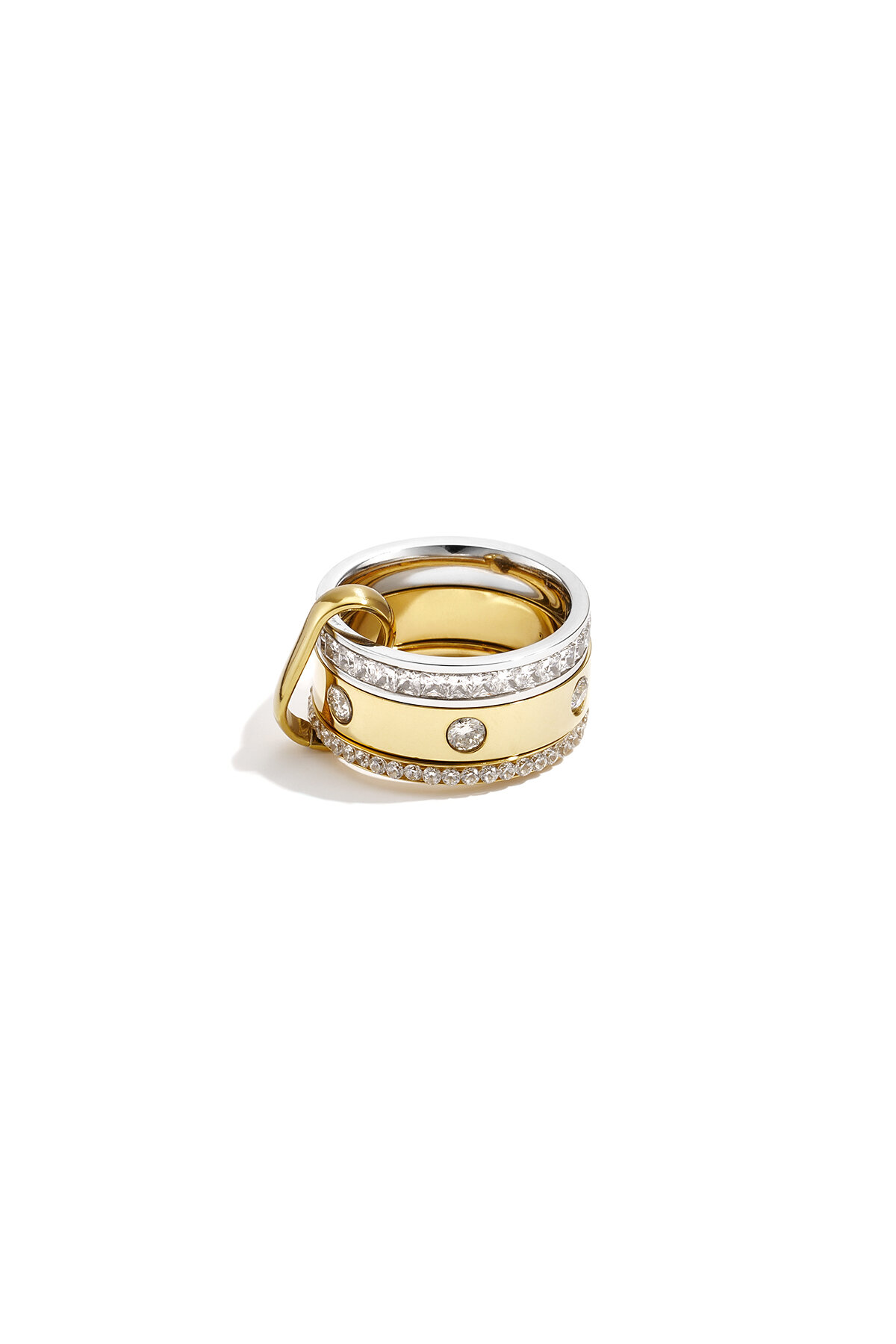 Stainless Steel Minimalist Rings Circle Simple Daily Simple Series Women's jewelry