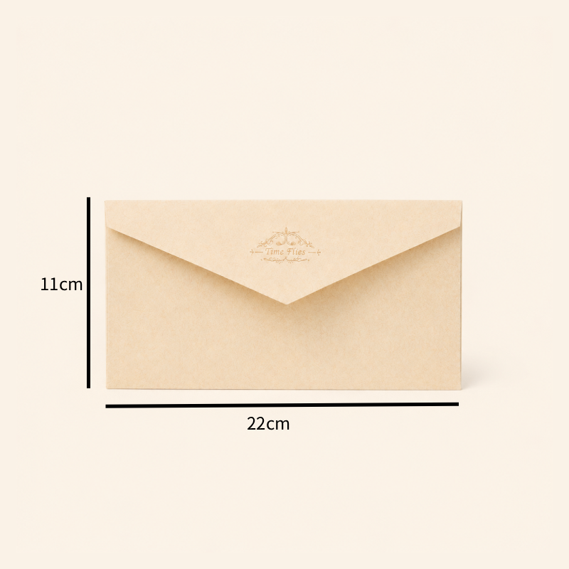 Enveloppes D'Emballage En Papier Uni Rose À Motif Animal, Collection Simple Series Daily Letter h5Image3