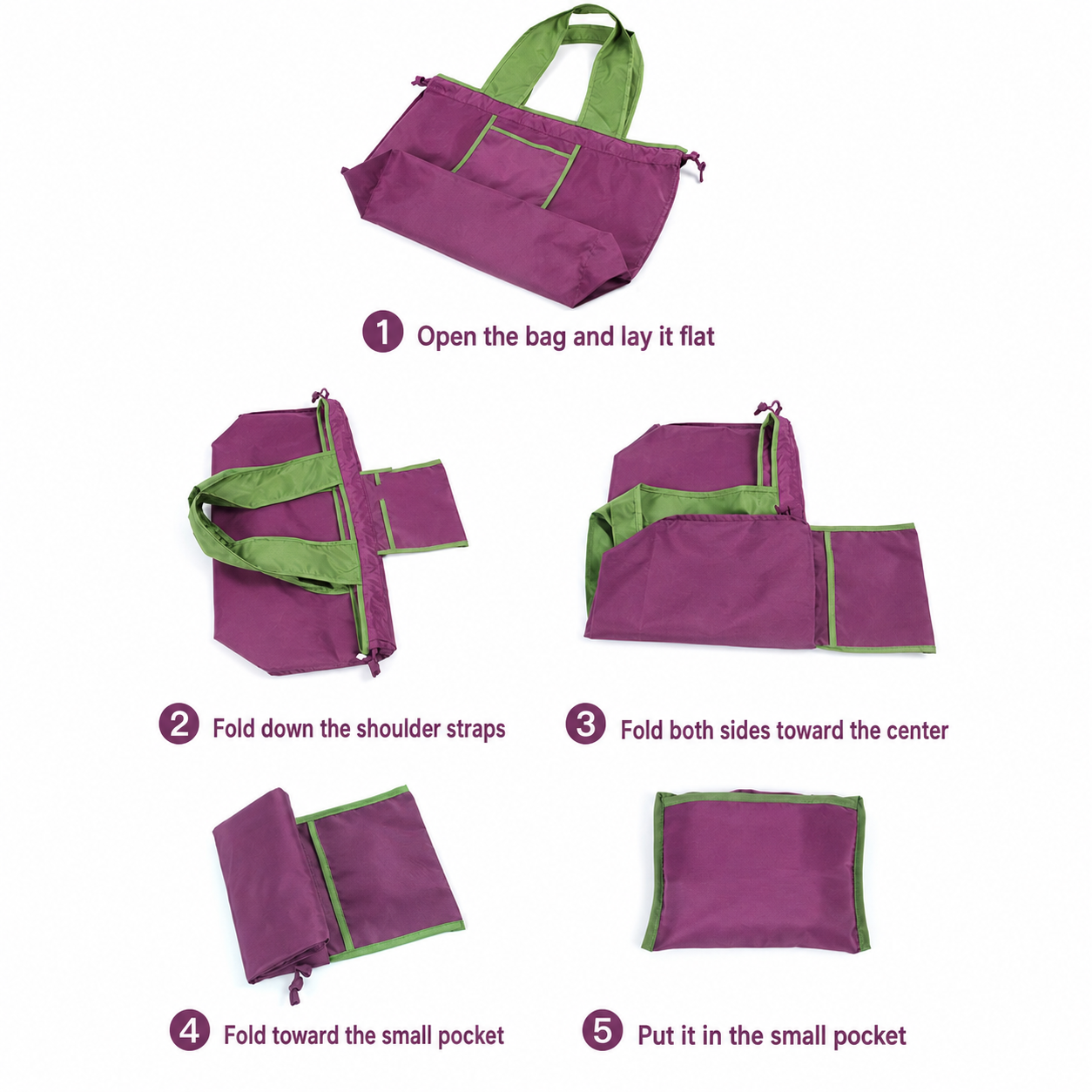 Sacs Cabas Carrés Pour Femmes, Style Décontracté, Couleur Unie, En Polyester Image8
