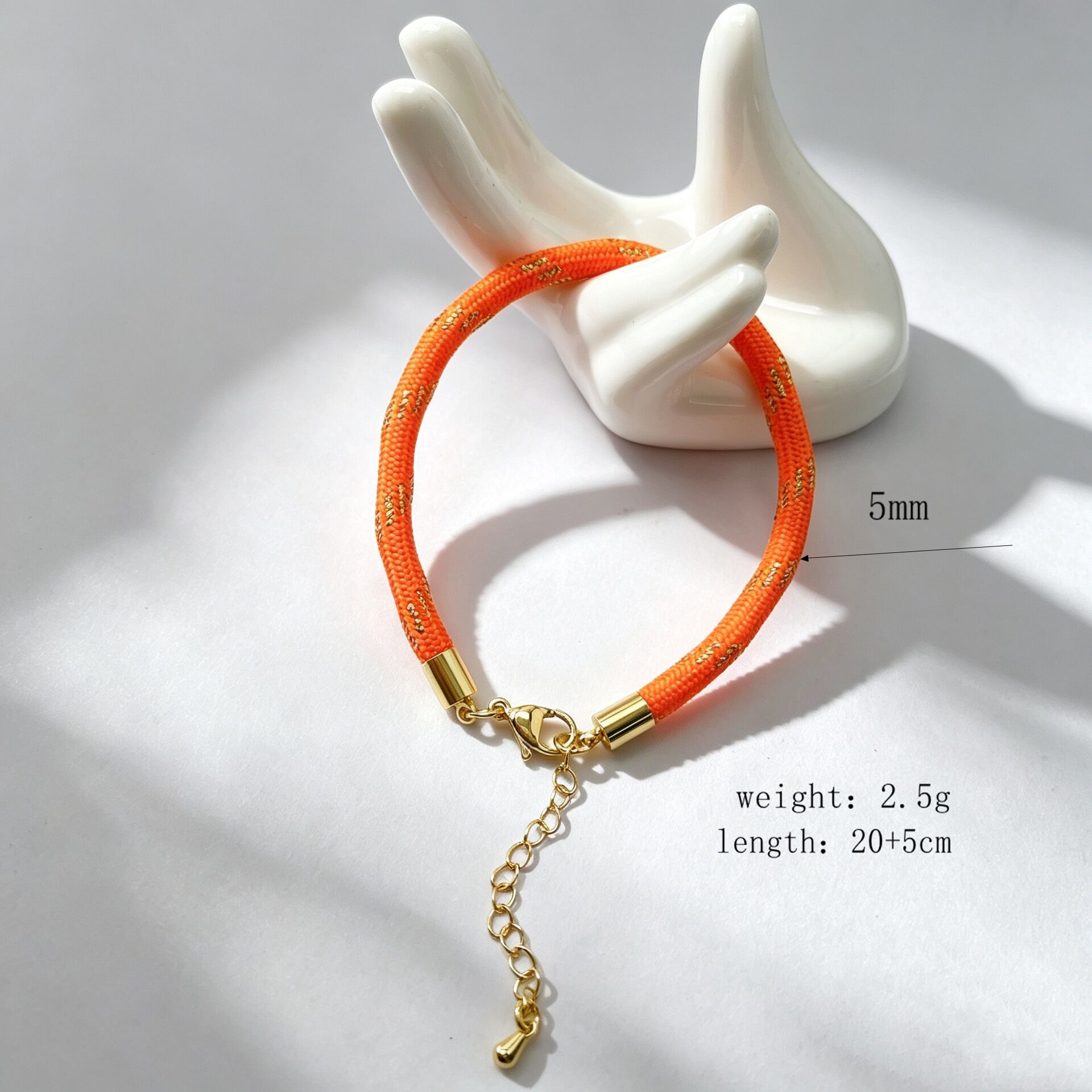 Braccialetti Casual In Corda Di Colori Misti h5 Immagine3