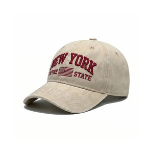 Casual Embroidery Letter Cotton Baseball Cap h5 Picture2