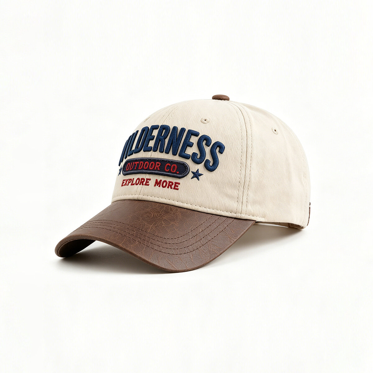 Casquette de baseball décontractée en coton brodée 2