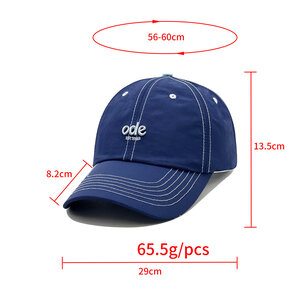 Casual Embroidery Letter Mixed Color Polyester Baseball Cap h5 Picture5