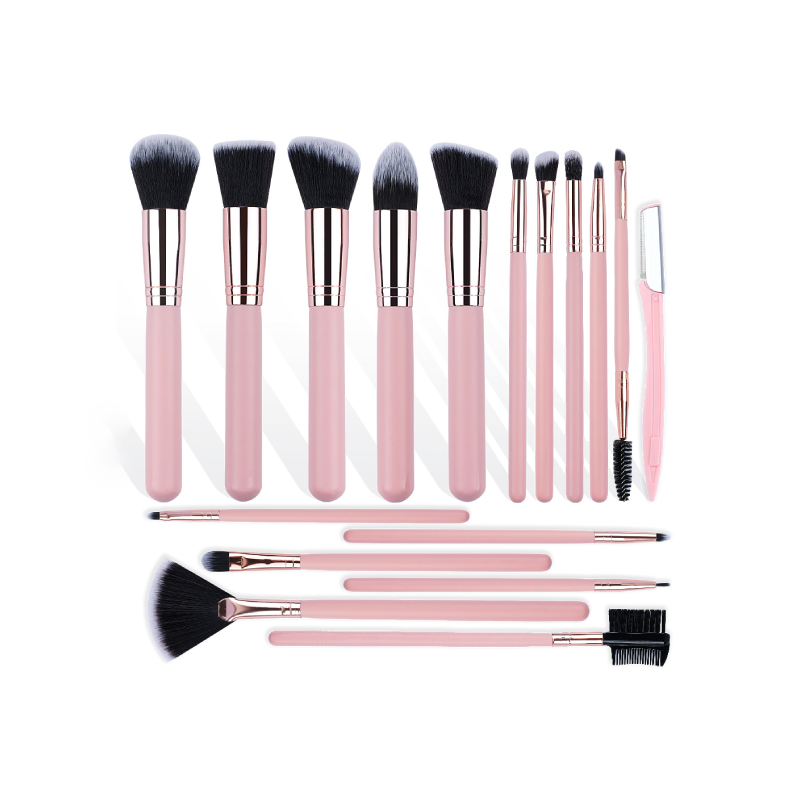 Set di pennelli per il trucco Simple Series Daily a tinta unita 2
