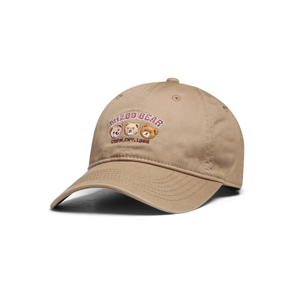 Cute Embroidery Bear Baseball Cap h5Picture2