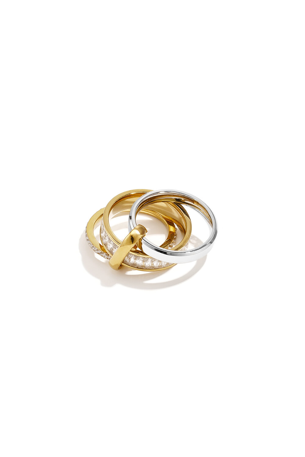 Minimalistische Ringe Aus Edelstahl, Kreis, Schlicht, Alltagsschmuck, Damenschmuck h5Bild3