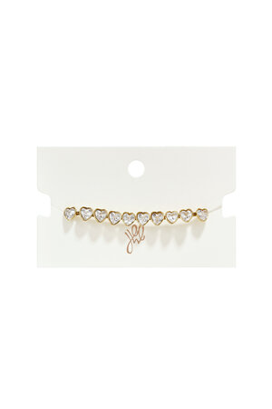 Edelstahl-Kettenarmband Herz, Schlichte Alltagsserie, Damenschmuck h5 Bild3