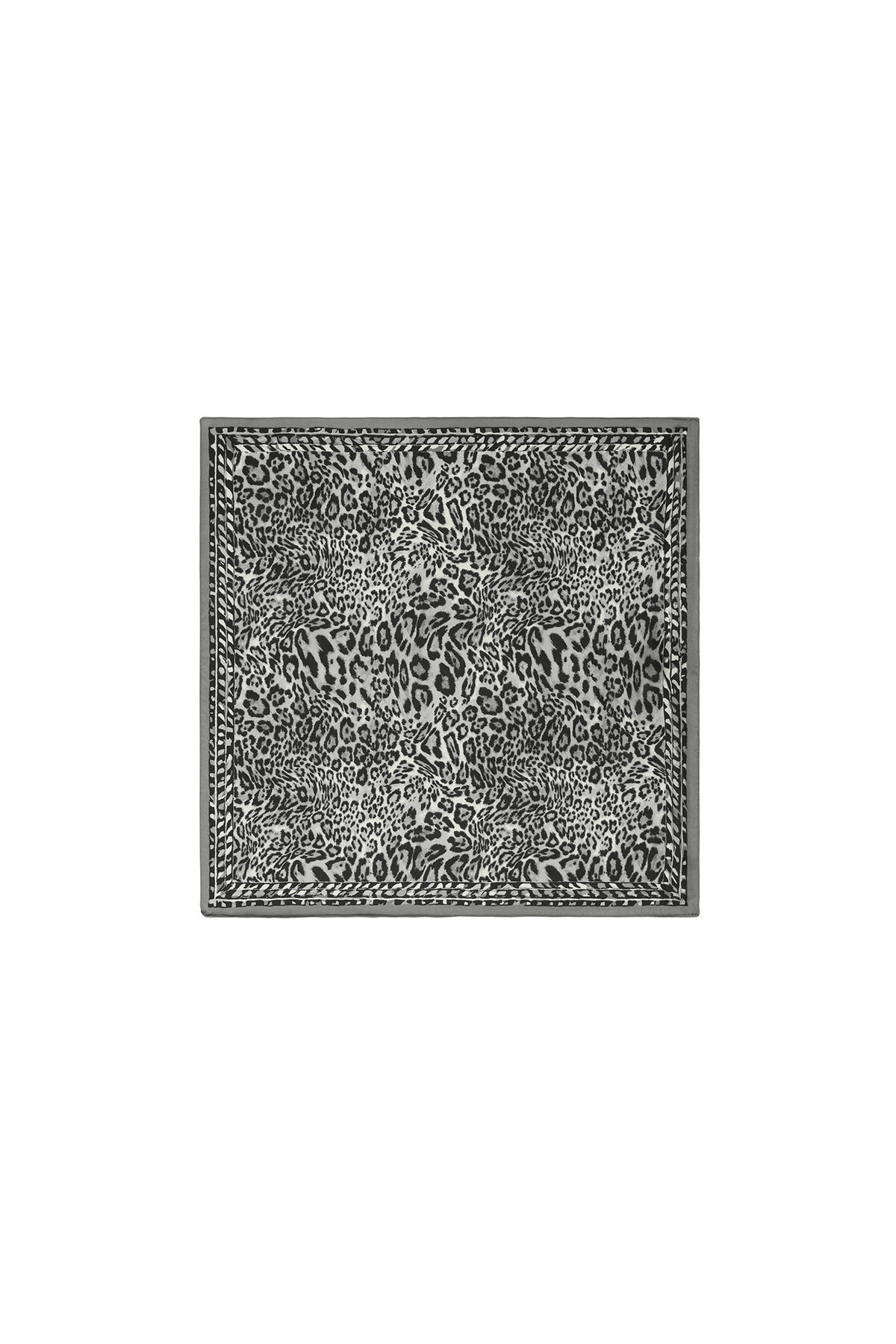 Winter Scarves With Animal Print, Classic Faux Silk, Everyday Accessories h5 Picture3