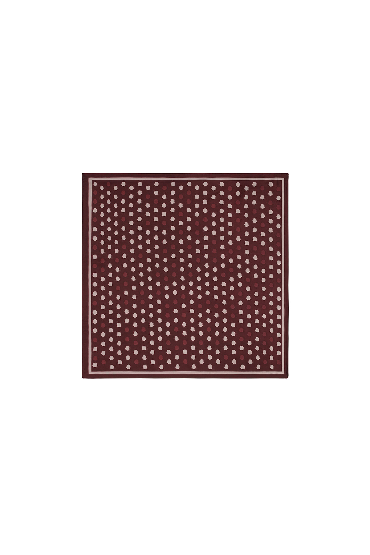 Winter Scarves Polka Dots Retro Imitation Silk Daily Accessories 
