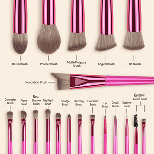 Set Di Pennelli Per Trucco Simple Series Daily Solid Color Gradient Color h5 Immagine3