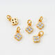 Gold Color/6mm/5PCS