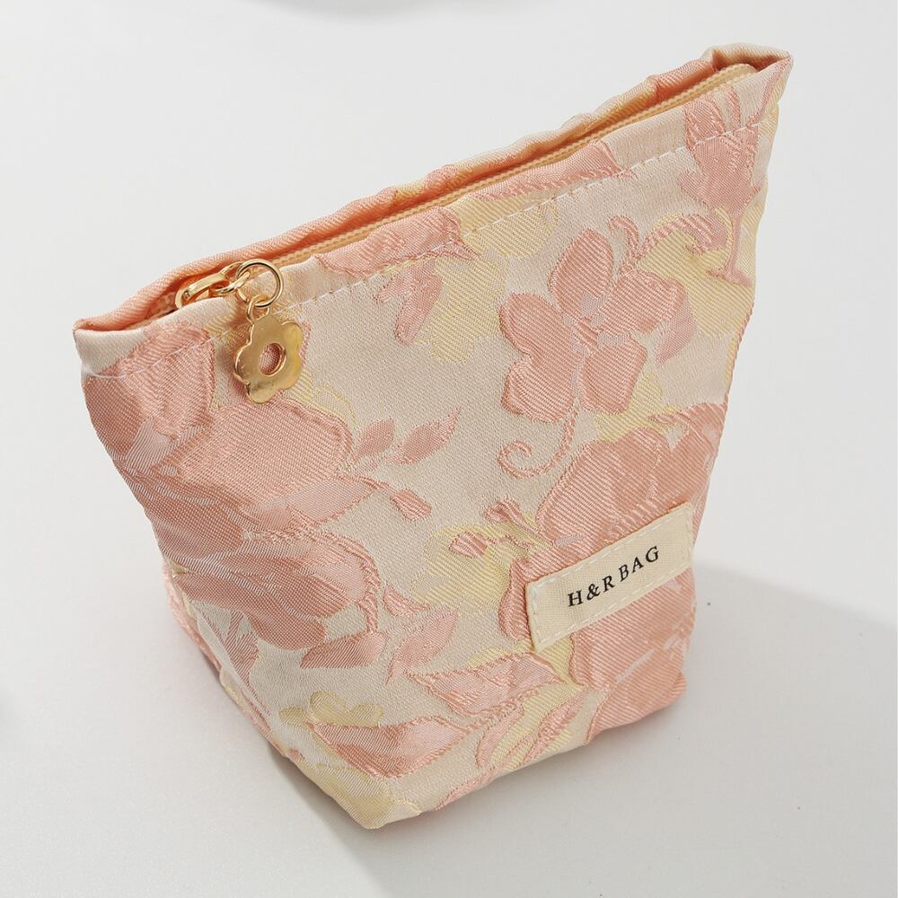 Romantische Serie Sweet Flower Polyester Make-Uptassen Voor Dames h5Afbeelding3