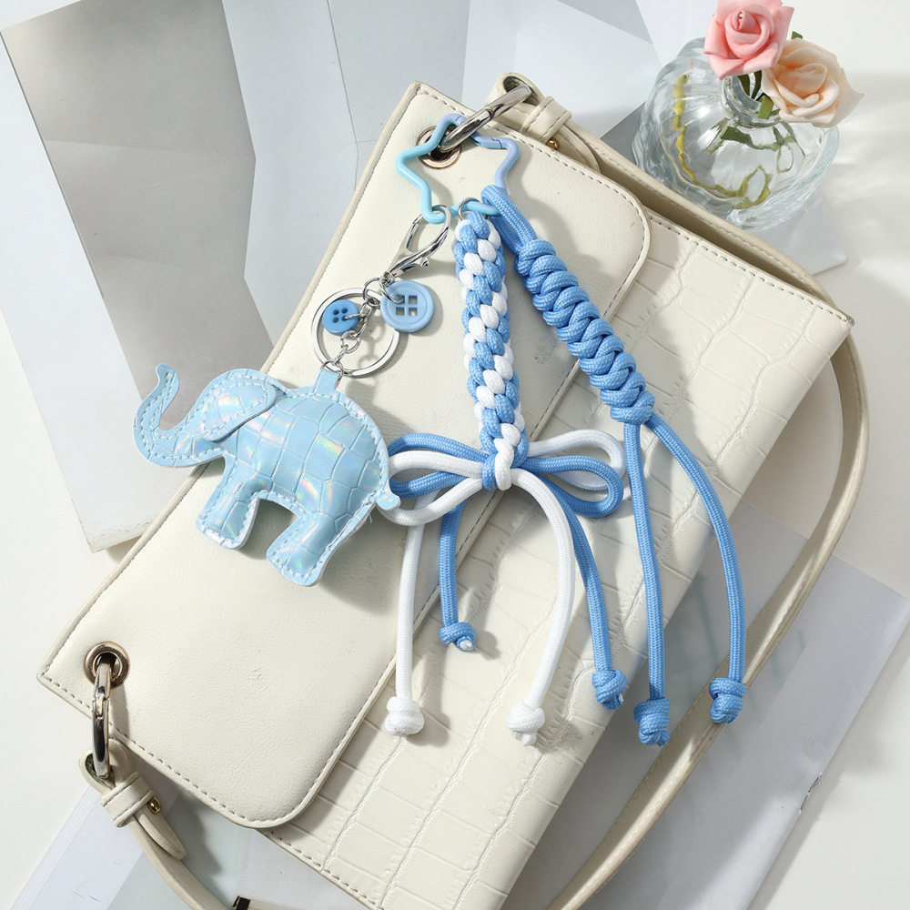 Simple Series Daily Animal Solid Color Beads Alloy Bag Charms h5Picture4