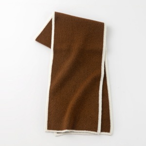 Simple Series Daily Solid Color Wool Polyester Blend Winter Scarves h5 