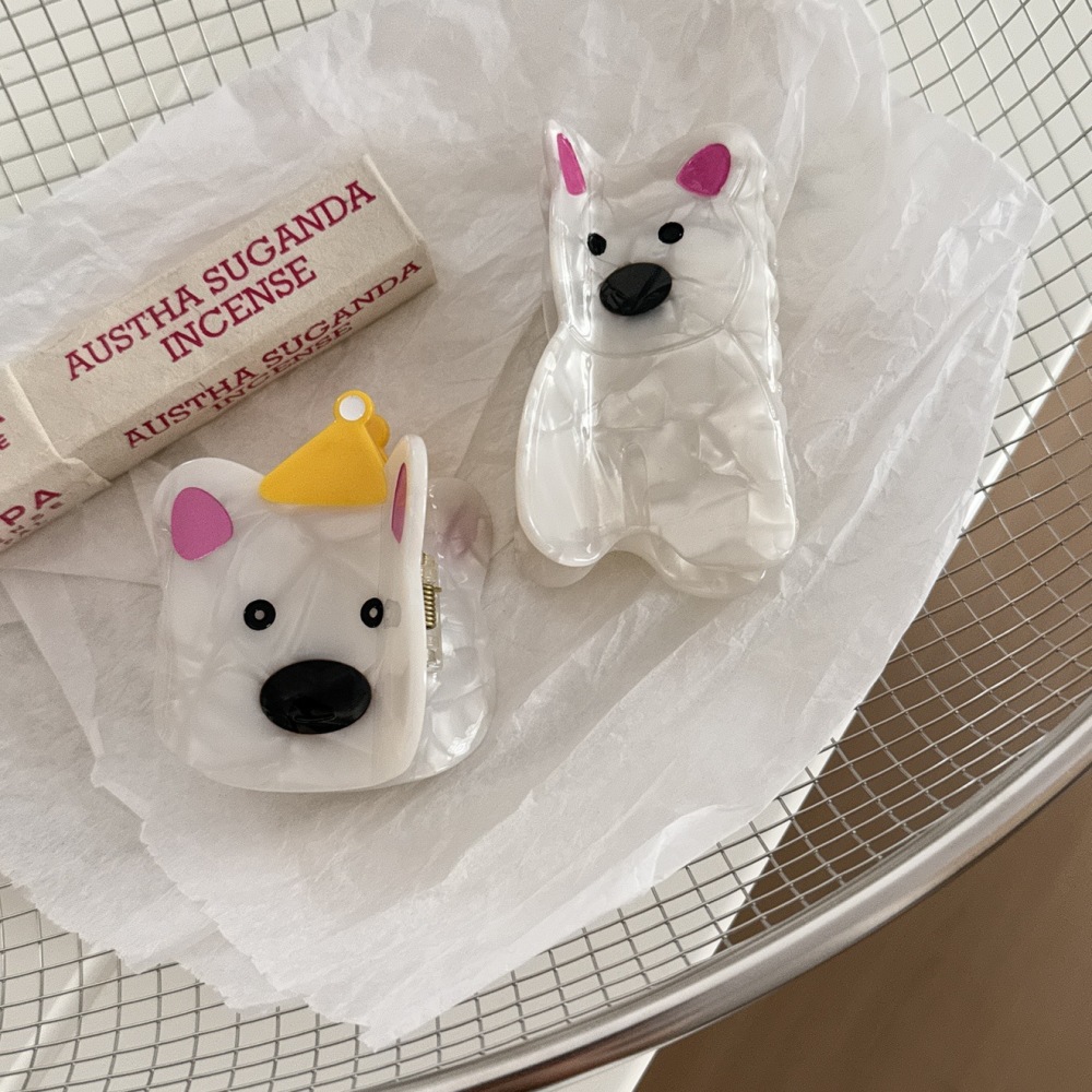 Simple Series Cute Animal Cartoon Acetate Hair Claws Picture4