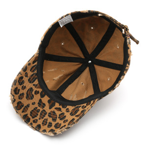 Simple Series Retro Leopard Print Cotton Baseball Cap h5 Picture5