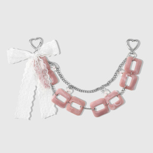 Simple Series Daily Heart Bow Knot Star Alloy Bag Charms h5