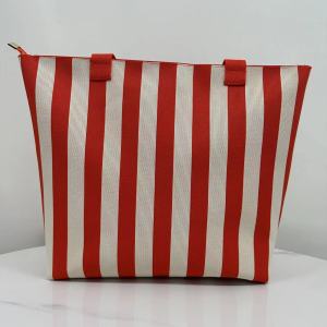 Casual Style Woven Stripe Mixed Color Polyester Women's Square Shoulder Bags h5 