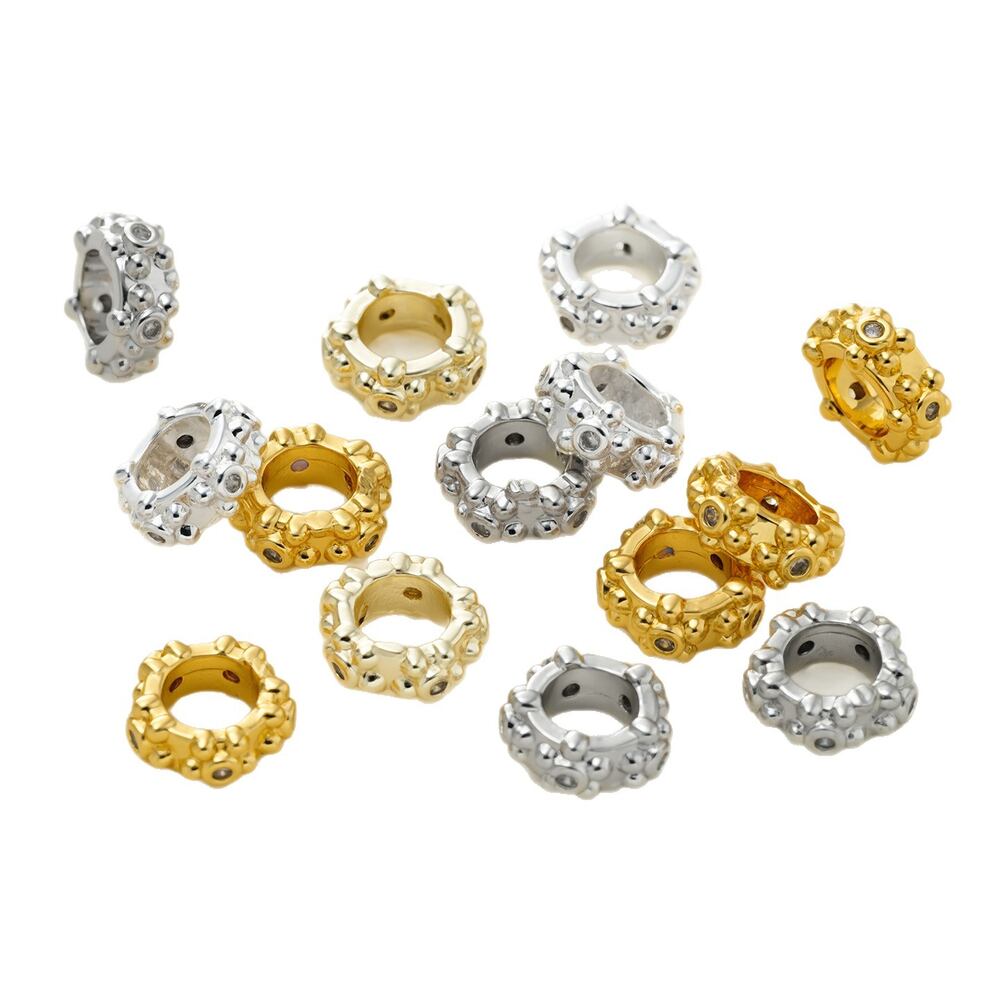 Simple Series Diy Circle Copper Gold Color Spacer Beads h5Picture5