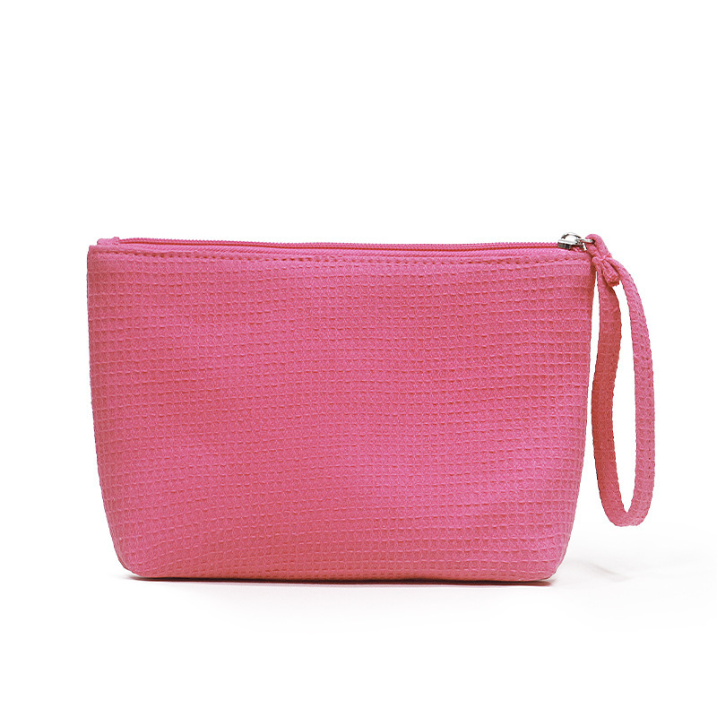 Simple Series Daily Solid Color Cotton Makeup Bags