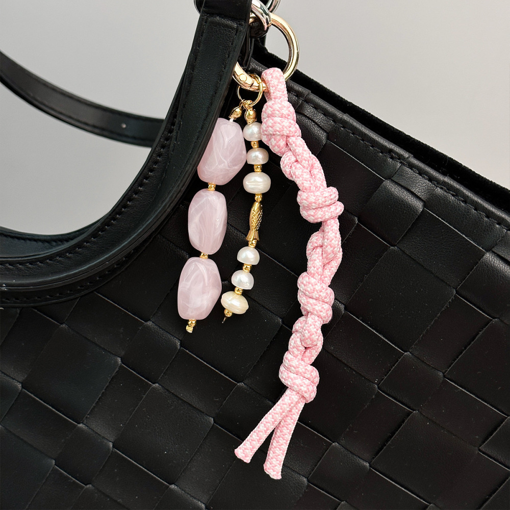 Simple Series Casual Irregular Shape Solid Color Twist Oceanic Style Beads Fish Resin Bag Charms h5Picture3