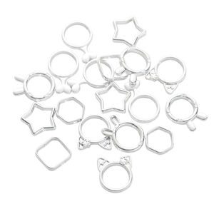Simple Series Diy Irregular Shape Alloy Gold Color Links & Connectors h5 Picture2