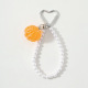 One yellow orange keychain Picture4