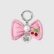 1 Pink Cherry Keychain Picture2