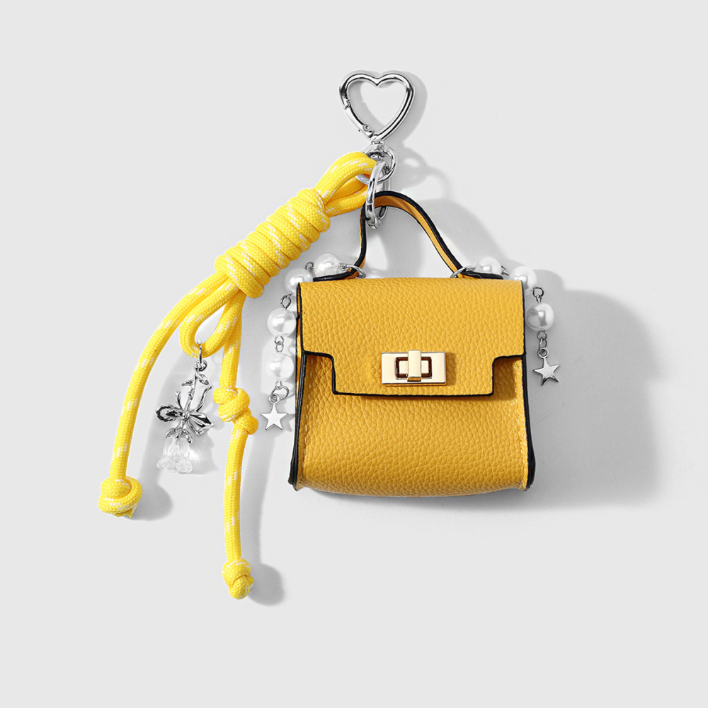 Simple Series Daily Heart Alloy Bag Charms