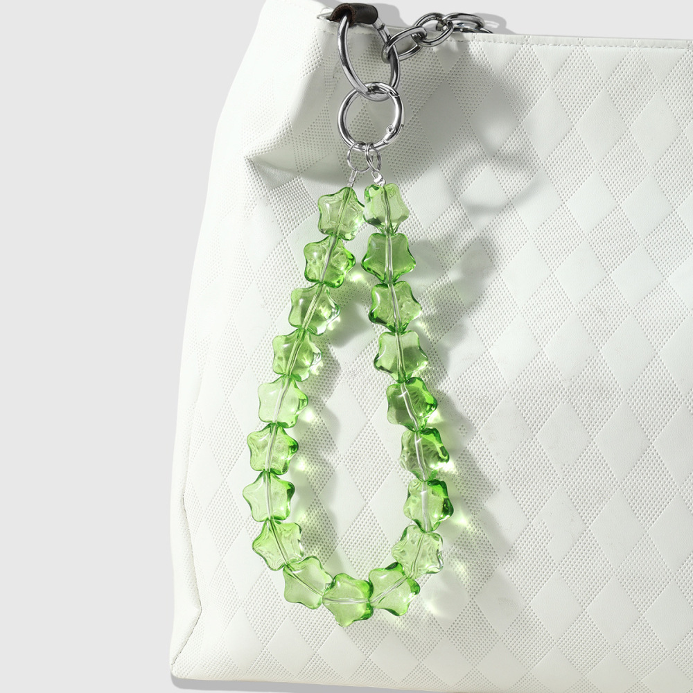 Simple Series Daily Heart Beads Star Alloy Phone Chain Picture5
