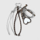 One silver-brown keychain Picture3