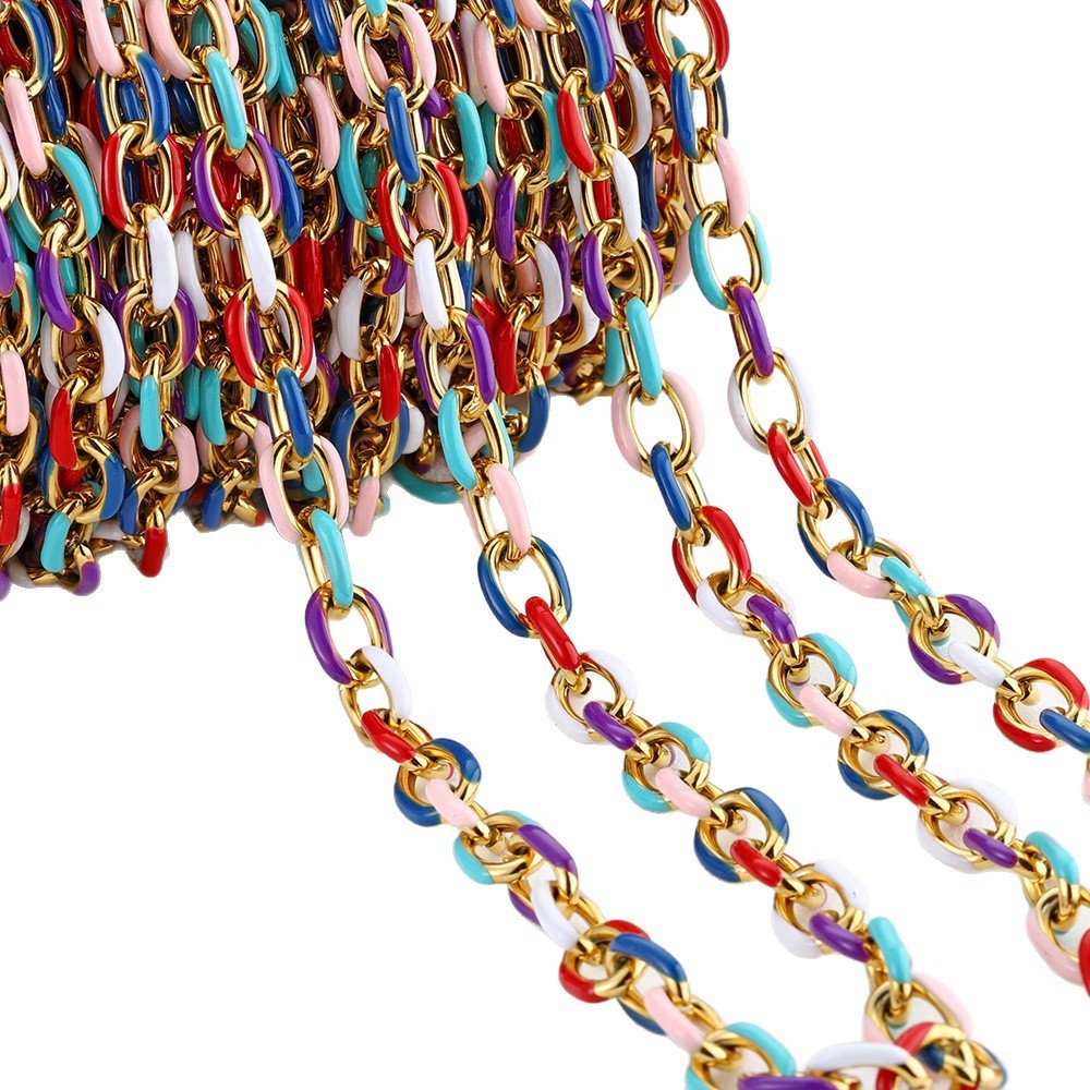 Simple Series Diy Chain Stainless Steel Waterproof Stringing Materials Picture5