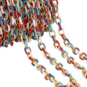 Simple Series Diy Chain Stainless Steel Waterproof Stringing Materials h5 Picture5