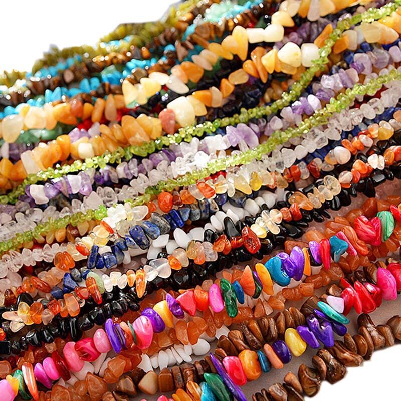 Simple Series Diy Irregular Shape Natural Stones Beads